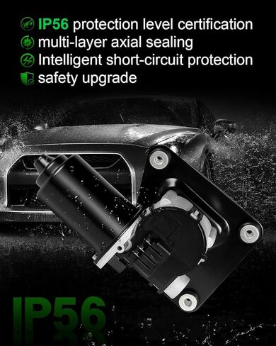 E7TZ17508A Front Windshield Wiper Motor Fit for:-Ford F150 F250 F350 1987-1996, Bronco 1987-1996 4.9L 5.0L 5.8L 6.9L 7.3L 7.5L, 3+3 Pins Replace OE# 85-299,40-299, 601-201, 20668, WPM299 in Saudi Arabia
