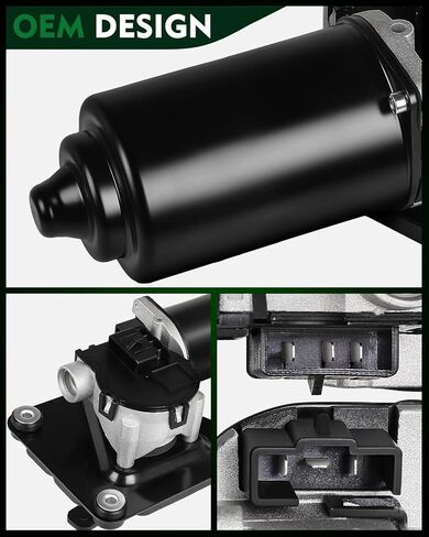 E7TZ17508A Front Windshield Wiper Motor Fit for:-Ford F150 F250 F350 1987-1996, Bronco 1987-1996 4.9L 5.0L 5.8L 6.9L 7.3L 7.5L, 3+3 Pins Replace OE# 85-299,40-299, 601-201, 20668, WPM299 in Saudi Arabia