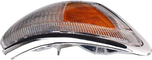 TRQ 2 Piece Driver & Passenger Side Front Corner Light Assembly Chrome Set Compatible with 1990-1991 Toyota 4Runner 1989-1991 Pickup 4 Wheel Drive TO2520122 TO2520124 TO2521126 in Saudi Arabia