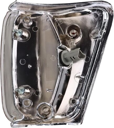TRQ 2 Piece Driver & Passenger Side Front Corner Light Assembly Chrome Set Compatible with 1990-1991 Toyota 4Runner 1989-1991 Pickup 4 Wheel Drive TO2520122 TO2520124 TO2521126 in Saudi Arabia