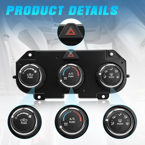 A/C Heater Climate Control Module Compatible with Ram 2500 3500 4500 5500# 68226600AA, 68236775AB, 68105021AF, 68268189AA in Saudi Arabia