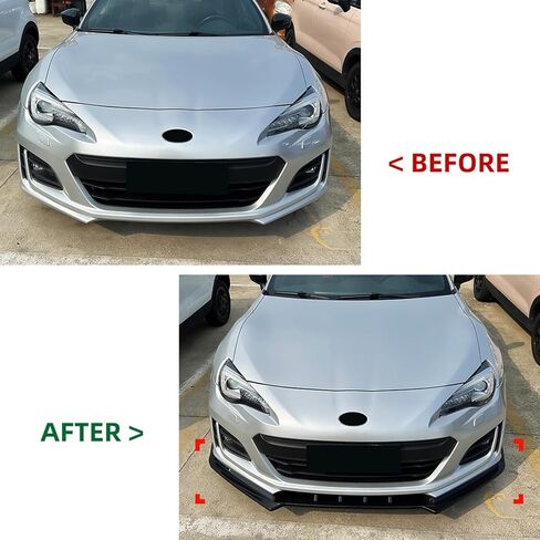 Front Bumper Spoiler Lip Splitter for Subaru BRZ 2017-2020 in Kuwait