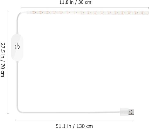Lurrose Sewing Machine Light: Led Light Strip - Sewing Lamp - Quilting Supplies, 5V USB Type in Saudi Arabia