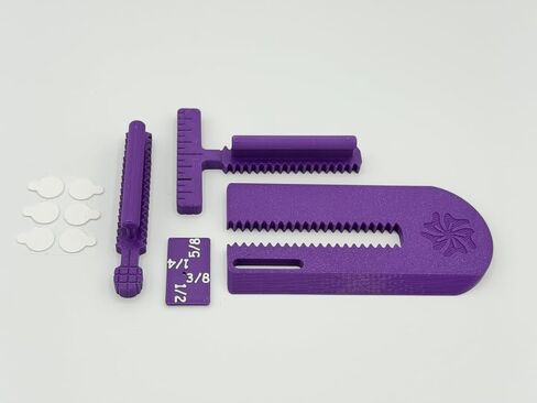 Purple Hobbies Edge Guides and Accessories for Sewing | Precise Seam Allowances | Perfect for Quilting & Bag Making (Purple) in Saudi Arabia