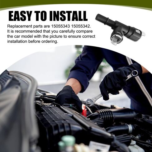 Car Heater Hose Connector Replacement OEM#15055343 15055342, Waterproof Connectors for Heater Hose FittingT-Coolant Hose Connector Compatible with GMC Chevrolet Cadillac (Black) in Saudi Arabia