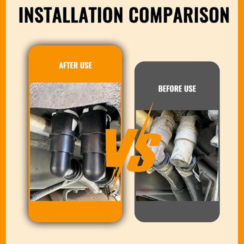 ترقية 800-416 HVAC سخان موصل خرطوم 5/8 × 5/8 لبويك رينييه لشفروليه بليزر تريل بليزر لدودج رام 2500 3500 بيك اب 4500 5500 لجي إم سي إنفوي أولدزموبيل برافادا لساب 9-7X in Kuwait