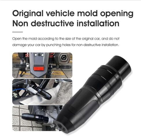 For 2025 2024 YZF-R7 YZFR7 Motorcycle Exhaust Slider Protector Protection Engine Crash Pad Frame Sliders yzf-r7 yzfr7 (Black) in Saudi Arabia