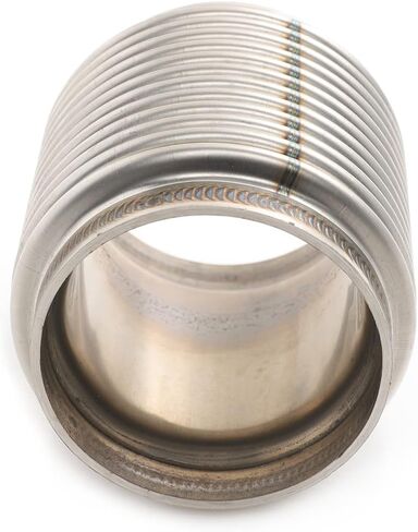 2.5 "ID T304 الفولاذ المقاوم للصدأ العادم بيلو فليكس الأنابيب المشتركة 2.5" فائقة القوة الطول الإجمالي 2.55 " in Kuwait