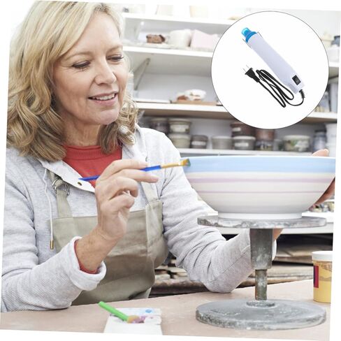 110V Hot Air Blower Tool for DIY Polymer Clay Heating Heat Shrink Tubing Electric Embossing Tool for Crafting and Art Projects in Saudi Arabia