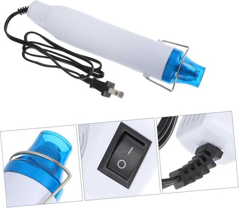 110V Hot Air Blower Tool for DIY Polymer Clay Heating Heat Shrink Tubing Electric Embossing Tool for Crafting and Art Projects in Saudi Arabia