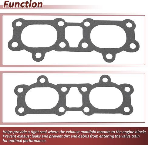 Manifold Exhaust Gasket for Polaris for Ranger RZR 900 1000 Turbo 2014-2020 No.3610184 Engine Manifold Seal for Polaris RS1 in Saudi Arabia