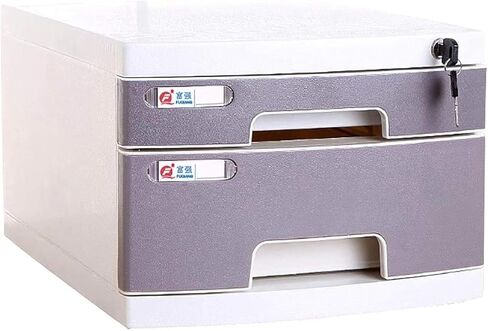 File Cabinets Lockable Plastic Flat, Drawer Type Organizer 2/3/4/5 Layer Sorting Cabinet, Used for Office(5 Layers) in Saudi Arabia