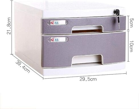 File Cabinets Lockable Plastic Flat, Drawer Type Organizer 2/3/4/5 Layer Sorting Cabinet, Used for Office(5 Layers) in Saudi Arabia