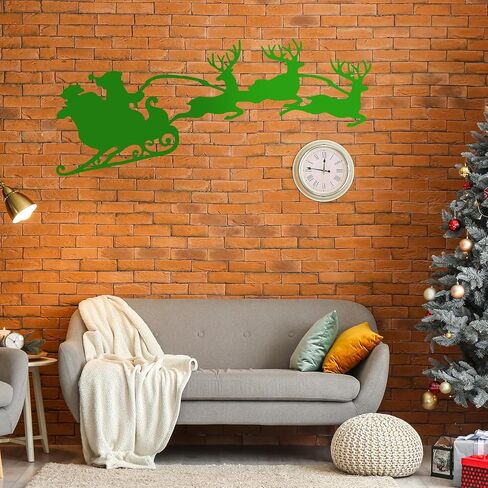 Chunful 63.78 Inch Large Christmas Tree Window Stencils for Painting Giant Reusable Christmas Wall Stencil Drawing Templates for Window Glass Door Wood Fence Garage Doors Holiday DIY Home Decor in Saudi Arabia