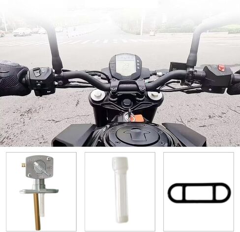‎XVS650 Gas Fuel Tank Petcock Valve Replacement for Yamaha YFM 400 Big Bear 4x4 2000-2006 in Saudi Arabia