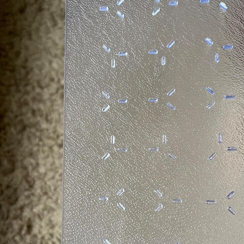 Cleartex® TrYlok® Vinyl Lipped Chair Mat for Low Pile Carpets up to 1/4" - 35" x 47" in Saudi Arabia
