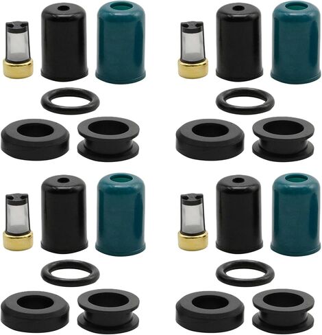 Fuel Injector O-Ring Seal Filter Reconstruction Kit, Replacement for Toyota Truck 4 Runner 1984 1985 1986 1987 1988 1989 1990 1991 1992 1993 1994 1995 in Saudi Arabia