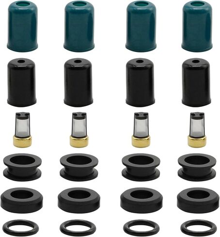 Fuel Injector O-Ring Seal Filter Reconstruction Kit, Replacement for Toyota Truck 4 Runner 1984 1985 1986 1987 1988 1989 1990 1991 1992 1993 1994 1995 in Saudi Arabia