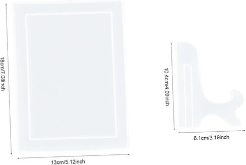 Veemoon 1set Silicone Photo Frame Molds for Creative Decoration Safe Material Craft Projects and Unique in Saudi Arabia