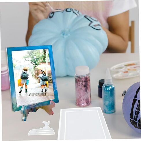 Veemoon 1set Silicone Photo Frame Molds for Creative Decoration Safe Material Craft Projects and Unique in Saudi Arabia