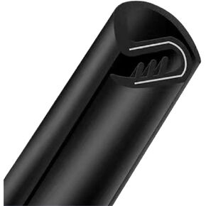 2Pcs Car Door Sealing Strip for Car Rubber Weatherstrip Sound Insulation Sealing Strips Anti-Scratch Protector in Saudi Arabia