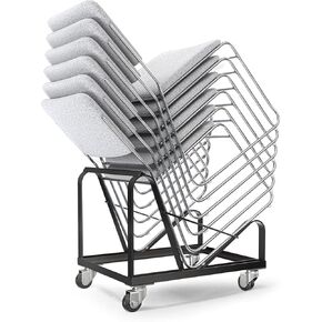 Dolly for OEF8500 Series, Compatible with Any Sled-Base Stack Chair of Similar Or Identical Dimensions,Black in Kuwait