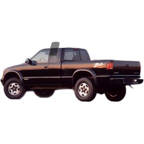 AUTOTEK Precut Windows Tint Film Rear Windshield Cars Sun Blocking Protection Privacy Anti Shatter Glass 2 Ply Computer Cut Any Tint Shade for Chevrolet S10 Extended 1994-2004 in Saudi Arabia