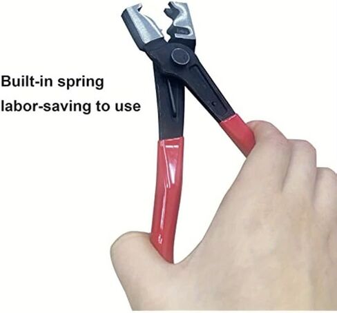 1PC 7in Clic-R Type Hose Clamp Plier CV Boot Clamp Heavy-Duty Metal for Car Water Air Conditioner Pipe Repair in Saudi Arabia