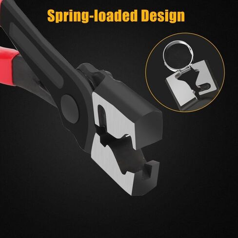 1PC 7in Clic-R Type Hose Clamp Plier CV Boot Clamp Heavy-Duty Metal for Car Water Air Conditioner Pipe Repair in Saudi Arabia