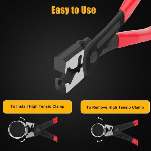 1PC 7in Clic-R Type Hose Clamp Plier CV Boot Clamp Heavy-Duty Metal for Car Water Air Conditioner Pipe Repair in Saudi Arabia