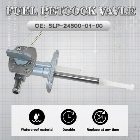 Fuel Valve Petcock 5LP-24500-01-00 Fits for Yamaha 660 660R YFM660 YFM660R 2001 2002 2003 2004 2005 in Saudi Arabia