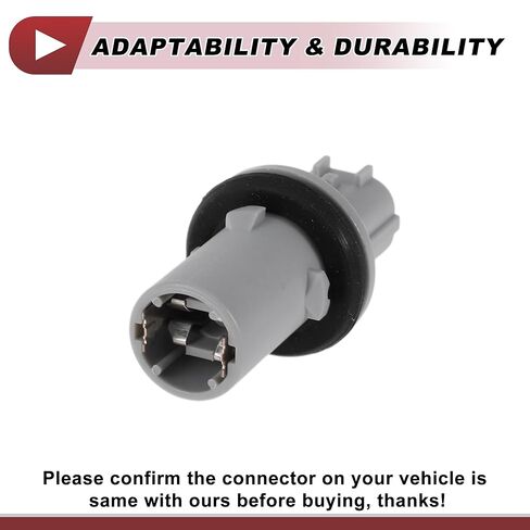 2 Pcs Side Marker Light Socket for Honda Accord 2008-2012 No.33305-S5A-003/33305S5A003 Headlight Lamp Bulb Connector 2 Pin in Saudi Arabia