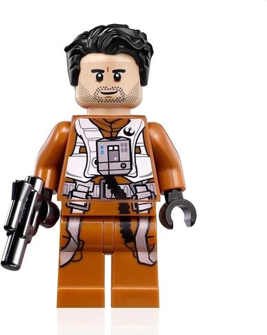 LEGO Star Wars Rise of Skywalker Minifigure - Poe Dameron (Pilot Jumpsuit and Blaster) 75102 in Saudi Arabia