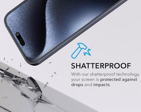 Deppa [عبوتان من واقي شاشة الخصوصية لهاتف iPhone 13 Pro Max/14 Plus (6.7 بوصة) غطاء كامل ثلاثي الأبعاد من الزجاج المقسى مع صينية أدوات التثبيت السهلة - مضاد للتجسس، الخصوصية، فيلم داكن، أسود (دليل الفيديو) in Kuwait