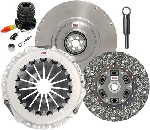 ClutchMaxPRO Heavy Duty OEM Clutch Kit with Flywheel with Slave Cylinder Compatible with 1993-12/1996 Explorer Ranger 1994-12/1996 Mazda B4000 1992-1994 Navajo (CP07096HDWS-FW167724-CK) in Saudi Arabia