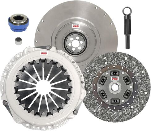 ClutchMaxPRO Heavy Duty OEM Clutch Kit with Flywheel with Slave Cylinder Compatible with 1993-12/1996 Explorer Ranger 1994-12/1996 Mazda B4000 1992-1994 Navajo (CP07096HDWS-FW167724-CK) in Saudi Arabia