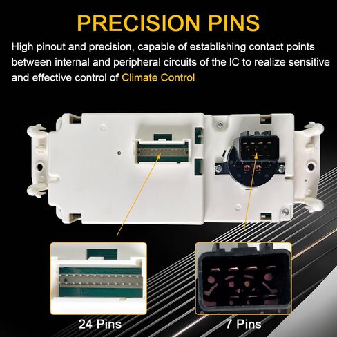 استبدال وحدة التحكم في المناخ لعام 2003-2006 تشيفي سيلفرادو 1500/2500/3500، جي إم سي سييرا، تاهو، سوبربان، أفالانش - لوحة سخان التيار المتردد HVAC 599-210XD in Kuwait