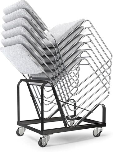 Dolly for OEF8500 Series, Compatible with Any Sled-Base Stack Chair of Similar Or Identical Dimensions,Black in Kuwait