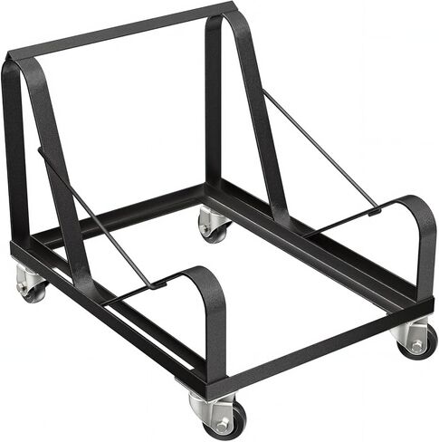 Dolly for OEF8500 Series, Compatible with Any Sled-Base Stack Chair of Similar Or Identical Dimensions,Black in Kuwait