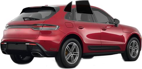 AUTOTEK Precut Windows Tint Film All Sides Cars Sun Blocking Protection Privacy Anti Shatter Glass 2 Ply Film Any Tint Shade kit for Porsche Macan 2015-2023 in Saudi Arabia