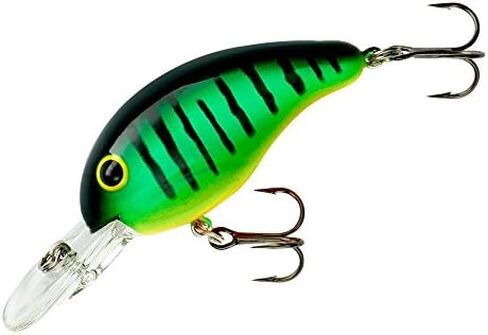 BANDIT LURES Series 200 Crankbait Bass Fishing Lures, Fishing Accessories, Dives to 8-feet Deep, 2', 1/4 oz, Mistake, (BDT258) in Saudi Arabia