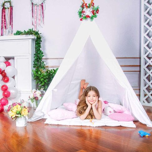 Kids Teepee Tent Indoor with Star Lights, Gift for Boys & Girls, Toys for Toddler, Kids Playhouse for Indoor Decor Party Games in Saudi Arabia