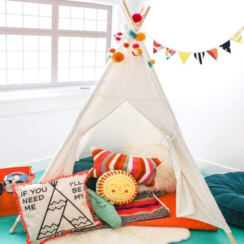Kids Teepee Tent Indoor with Star Lights, Gift for Boys & Girls, Toys for Toddler, Kids Playhouse for Indoor Decor Party Games in Saudi Arabia