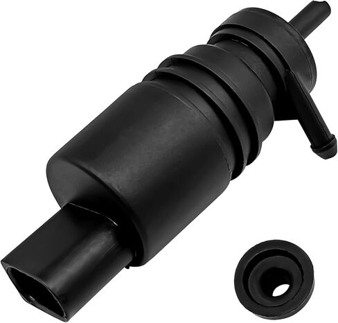 Windshield Washer Pump & Grommet, Compatible with 2009-2016 Ram 2500, 2009-2017 Ram 1500/ Ram 3500, Replace OE number 68071576AA in Saudi Arabia