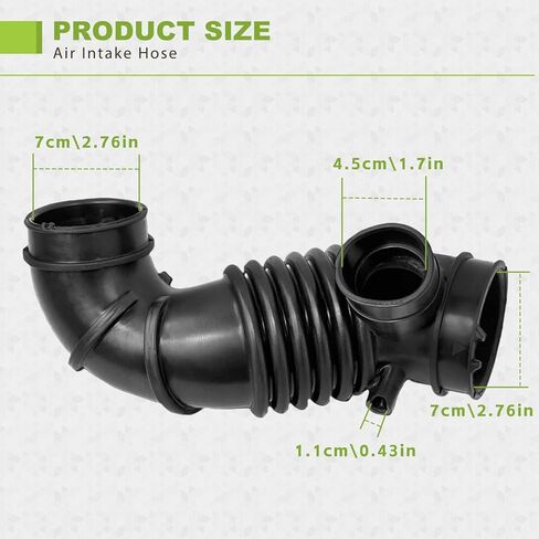 MN135260 مدخل أنبوب خرطوم آخذ للهواء مدخل أنبوب القناة متوافق مع 2004 2005 2006 ميتسوبيشي أوتلاندر in Kuwait