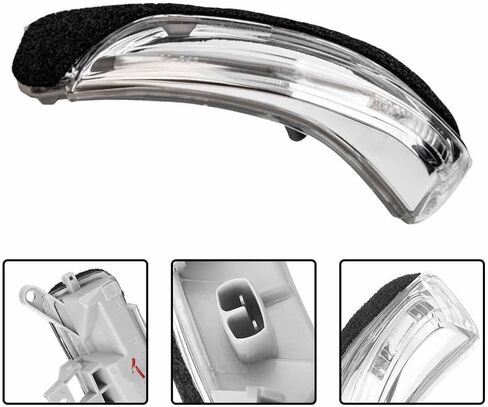 Car Rearview Mirror Turn Signal Light for Reiz 2010-2014 for Crown 2010-2014 for Prius 2010-2015 81740-30130 81730-30140 in Saudi Arabia