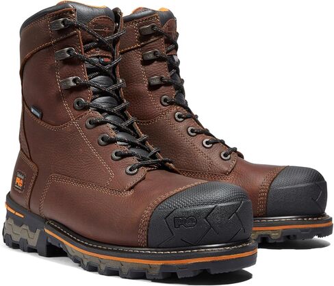 Timberland PRO Men's Boondock Industrial Work Boot, Brown-2024 New, 7.5 Wide in Saudi Arabia