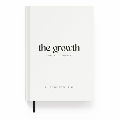 The Growth Guided Journal - Like Therapy in a Journal for Self-Discovery, Healing, Self-Love and Personal Growth - Daily Journal Prompts for Self-Care - Wellness Gift for Men and Women in Saudi Arabia