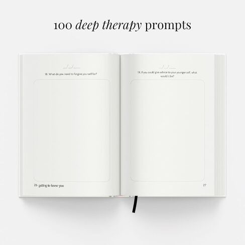 The Growth Guided Journal - Like Therapy in a Journal for Self-Discovery, Healing, Self-Love and Personal Growth - Daily Journal Prompts for Self-Care - Wellness Gift for Men and Women in Saudi Arabia