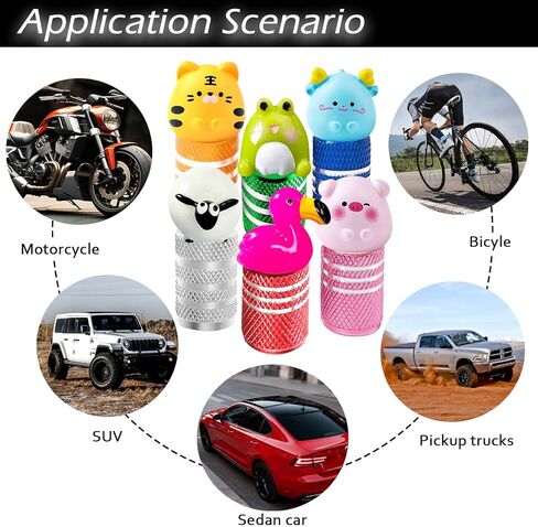 4Pack Big Eyed Frog Tire Valve Stem Caps Cute 3D Resin Animal Car Accessories Decor,Universal Tire Air Caps for Car,SUV,Bike,Motorcycle,Bicycle,Perfect Frog Gifts for Women Men Frogs Lover in Saudi Arabia